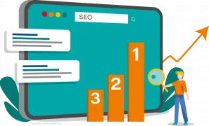 Schematische Darstellung SEO